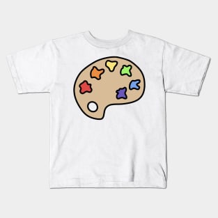 Paint Palette Kids T-Shirt